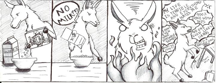 Overly Dramatic Llama