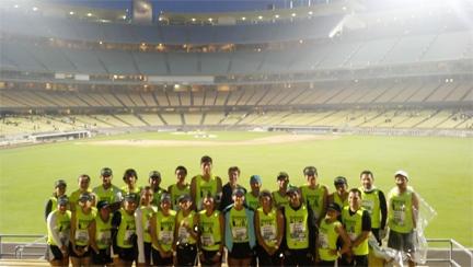 2013 Students Run Los Angeles Marathon Runners: 
Top Row (left to right): Thania Arroyo, Belem Gomez, Jorge Hernandez, Julio Mena, Osmar Palma, Carlos Guzman, Eduardo Sanchez, Francisco Jimenez, Laura Rodriguez, Jorge Castro, Andres Barajas, Jose Vasquez, Mr. Hooker, Dr.  A. Sanchez 
Bottom Row (left to right): Leslie Razura, Zuleyma Rubio, Kristya Lopez, Andrea Garcia, Fatima Perez, Erica Morales, Gabriela Vasquez, Berence Herendez, Milla Anderson, Kimberly Comparan, Richard Flores, Alexis Catano, Mr. Barker