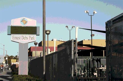 Debs Park Sign