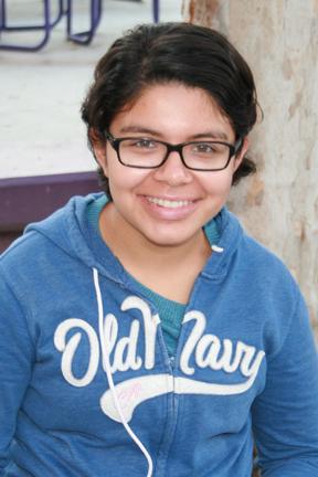 A perfect score on the AP Language and Culture test is something for Genesis Aguilera to smile about.